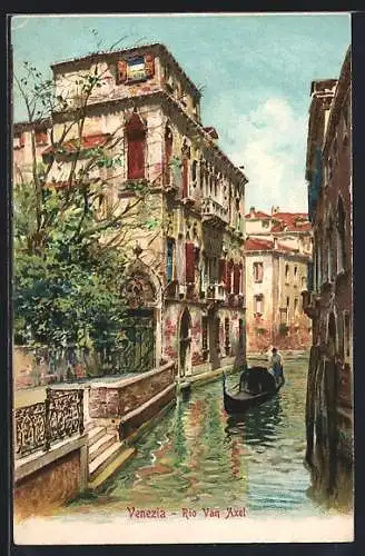 Lithographie Venezia, Rio Van Axel