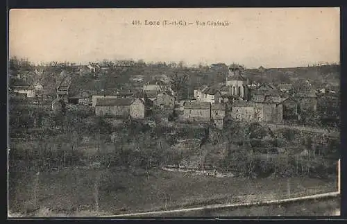 AK Loze, Vue générale du village