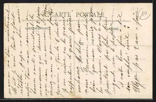 AK Bourg-de-Visa, Vue générale