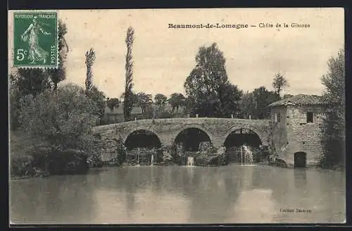 AK Beaumont-de-Lomagne, Chute de la Gimone