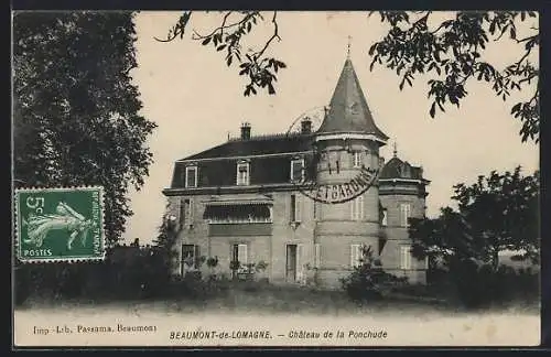 AK Beaumont-de-Lomagne, Château de la Ponchude