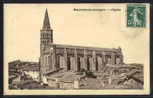 AK Beaumont-de-Lomagne, L`église