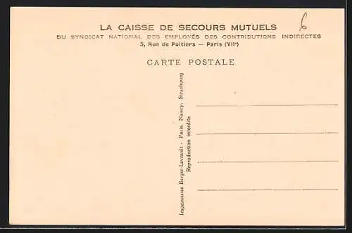 AK Réalville, Le Foyer des Indirectes, La petite salle à manger