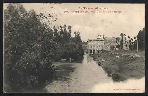 AK Montauban, Canal de fuite du Moulin