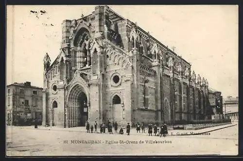 AK Montauban, Église St-Orens de Villebourbon