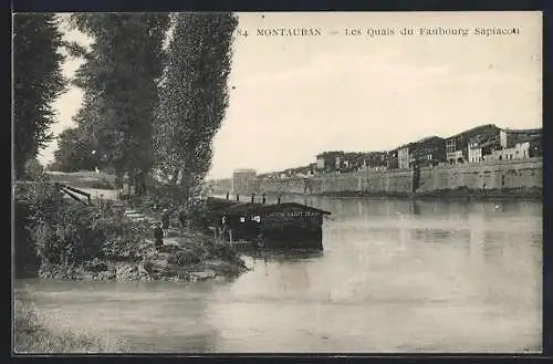 AK Montauban, Les Quais du Faubourg Sapiacou