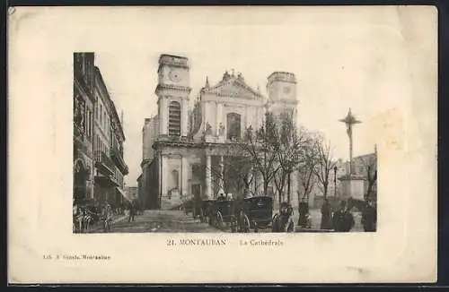 AK Montauban, La Cathédrale