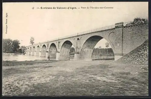 AK Valence-d`Agen, Pont de Mendoz-sur-Garonne