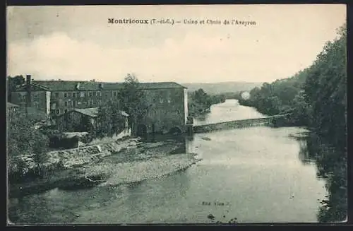 AK Montricoux, Usine et Chute de l`Aveyron