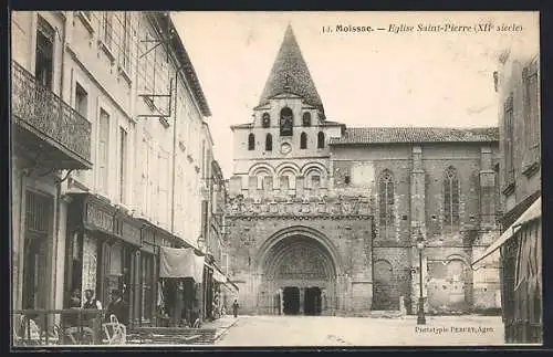 AK Moissac, Église Saint-Pierre, XIIe siècle