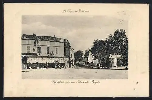 AK Castelsarrasin, Place du Régis