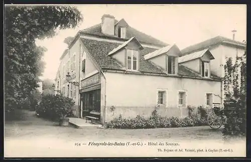 AK Fénayrols-les-Bains, Hôtel des Sources