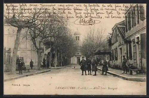 AK Lamagistère, Allées Louis Bourgat