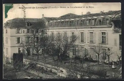 AK Beaumont-de-Lomagne, Maison de Convalescence et de Repos