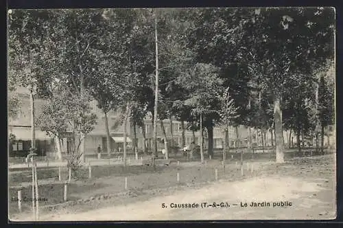 AK Caussade, Le Jardin public