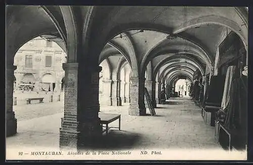 AK Montauban, Arcades de la Place Nationale