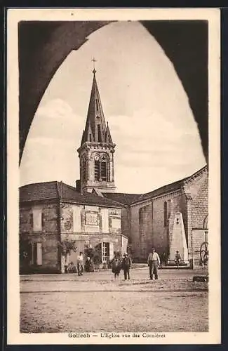 AK Golfech, L`Église vue des Cornières