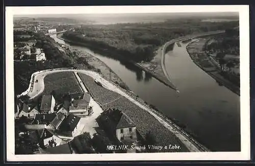 AK Melnik, Soutok Vltavy a Labe