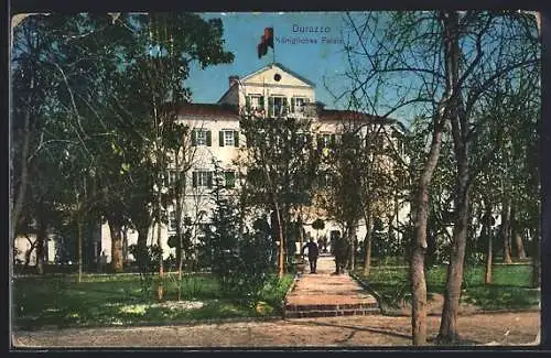 AK Durazzo / Durres, Königliches Palais