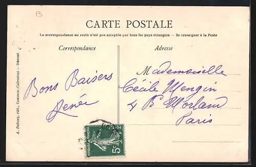 AK Esquay-sur-Seulles, Vue du Château du Calvados côté Est