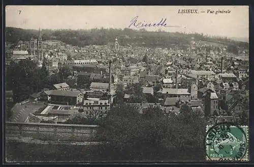 AK Lisieux, Vue générale de la ville