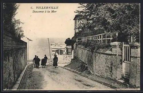 AK Villerville, Descente à la Mer