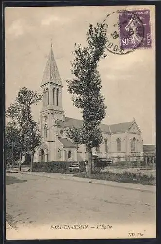 AK Port-en-Bessin, L`Église