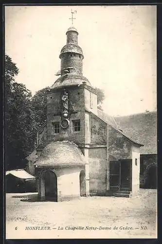 AK Honfleur, La Chapelle Notre-Dame de Grâce