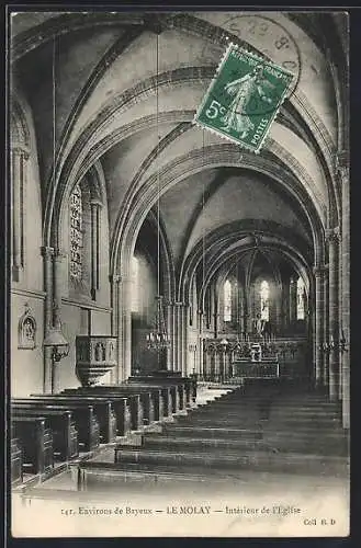 AK Le Molay, Intérieur de l`église