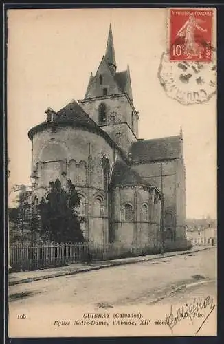 AK Guibray, Église Notre-Dame, l`Abside, XIIe siècle