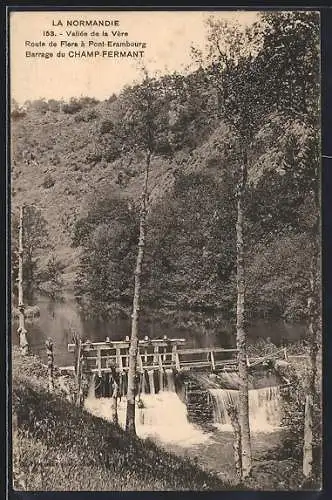 AK Vallée de la Vère, Barrage du Champ-Fermant en Normandie