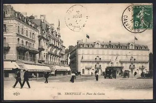 AK Trouville, Place du Casino