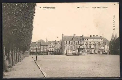 AK Bayeux, Place Saint-Patrice et ses bâtiments historiques