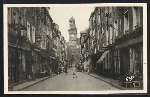 AK Vire, Rue Saulnerie et l`Horloge