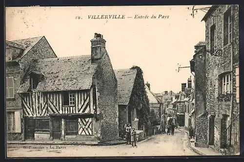 AK Villerville, Entrée du Pays