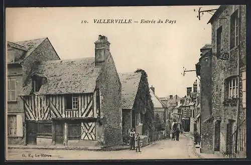 AK Villerville, Entrée du Pays