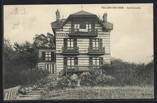 AK Villers-sur-Mer, Les Cascades