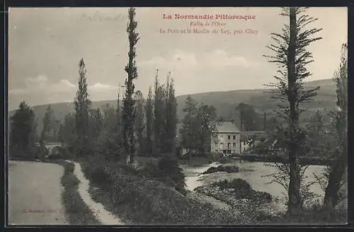 AK Clécy, Le Pont et le Moulin du Vey, Vallée de l`Orne