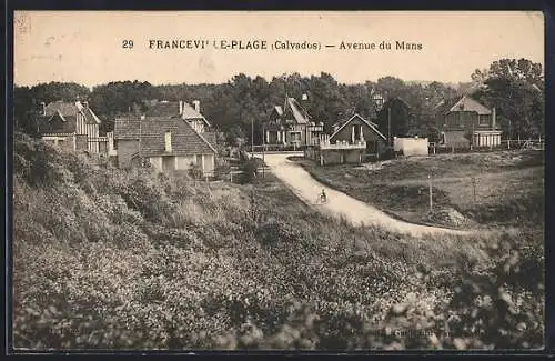 AK Franceville-Plage, Avenue du Mans