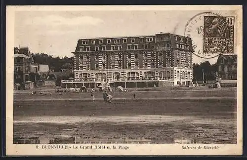 AK Blonville, Le Grand Hôtel et la Plage