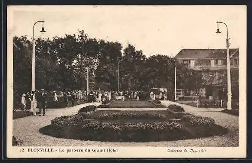 AK Blonville, Le parterre du Grand Hôtel