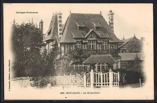 AK Houlgate, La Musardière, Cottage Normand pittoresque
