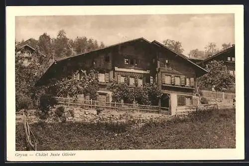 AK Gryon, Chalet Juste Olivier