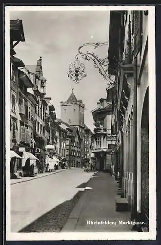 AK Rheinfelden, Blick in die Marktgasse