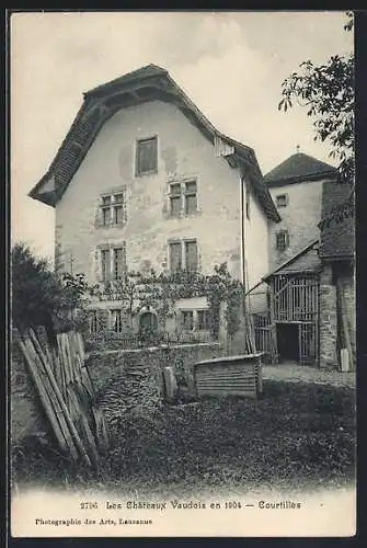 AK Curtilles, Le Chateau en 1904