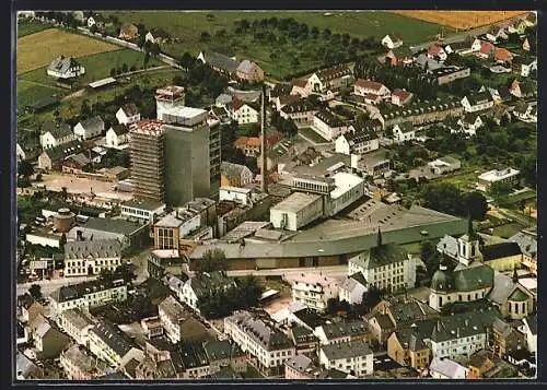 AK Bitburg / Eifel, Brauerei Th. Simon aus der Vogelschau