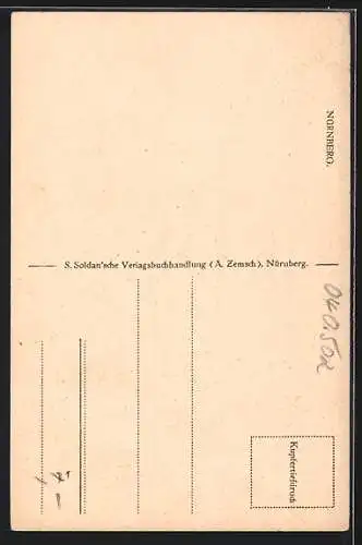 AK Nürnberg, Gesamtansicht mit Trichter