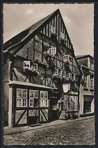 AK Rendsburg, Hotel zum Landsknecht, Bes. Walter Rohde