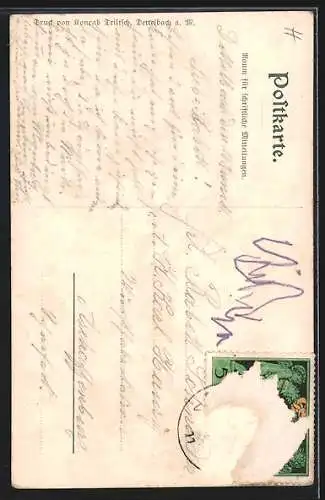 AK Dettelbach, Altfränkische Bauernhäuser