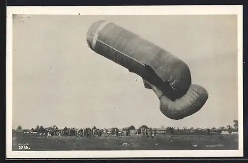 AK Fessel-Ballon beim Start